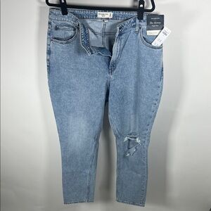 Abercrombie & Fitch High Rise Blue Jeans